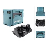 Makita MAKPAC 3 Kunststoffkoffer ( 821551-8 ) + Einlage für Winkelschleifer DGA 511 513 517 ( 839252-4 )