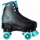 Muuwmi Rollschuh Disco Gr. 35-38, Rollschuhe - türkis/schwarz