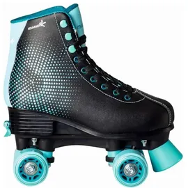 Muuwmi Rollschuh Disco Gr. 35-38, Rollschuhe - türkis/schwarz