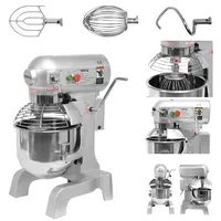 Gastro Küchenmaschine, Knetmaschine, Teigmaschine, 30L, Planetenrührmaschine
