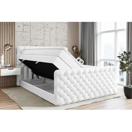 altdecor Boxi8-Z King 200 x 200 cm H3/H4 Weiß Hochglanz