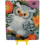Pracht Creatives Hobby GmbH Diamond Painting Eule mit Aufsteller
