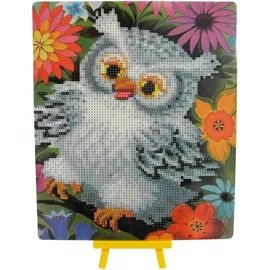 Pracht Creatives Hobby GmbH Diamond Painting Eule mit Aufsteller