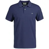 GANT SLIM SHIELD Piqué blau 4XL