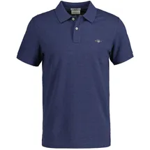 GANT SLIM SHIELD Piqué blau 4XL