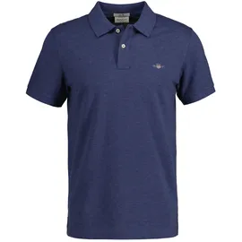GANT SLIM SHIELD Piqué blau 4XL