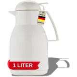 Helios Thermoskanne 1 l Weiß