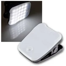 ChiliTec LED Solar Klemmleuchte SWK 8020, PIR, IP44, Klemm