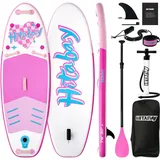 Stand Up Paddle Board im Set für Jugendliche & Kinder SUP Board Set inkl. Komplettes Zubehör, 75kg/80kg Kids SUP-Board Aufblasbar