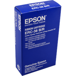 Epson Originalband ERC-38 BR  schwarz / rot  C43S015376