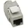 Value Keystone Cat.8 (Class I) geschirmt werkzeuglos silberfarben
