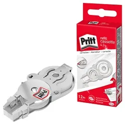 Pritt Nachfüllkassette für Korrekturroller refill flex 4,2 mm