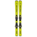 FISCHER Alpinski-Set RC4 RACE JR (130-150) JRS + FS7 CA JRS - Ki., yellow (140 cm)