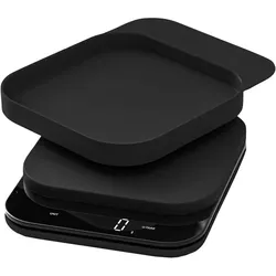 Rosti Küchenwaage digital bis 10kg mit Schüssel 300ml MENSURA schwarz