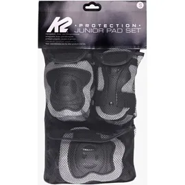 K2 Junior Pad Set Black/Grey S