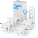 Sonero Funksteckdosen-Set 2300 Watt Weiß 4 St.