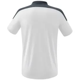 Erima Change by erima Poloshirt - weiß/slate grey/schwarz