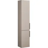 Burgbad Eqio Hochschrank 35 x 32 x 176 cm Lichtgrau Matt Eiche
