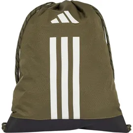 adidas Unisex ADIDAS TRAINING GYMSACK, Olive Strata/White, One Size