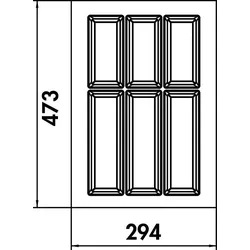 Naber 8034265, Adesso 1, für 400er Schrank
