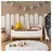 VitaliSpa Kinderbücherregal Malia 107,2 x 50 cm Holzwerkstoff weiß