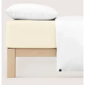 schlafgut Premium Baumwolle 140 x 200 - 160 x 220 cm yellow light