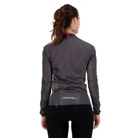 Castelli Damen Aria Shell Jacke (Größe XS, grau)