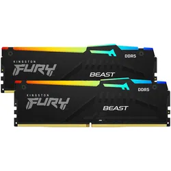 Kingston FURY Beast RGB schwarz DIMM Kit 64GB