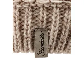 Sterntaler Strickmütze Multicolor in beige | Gr.: 49 cm