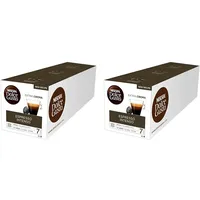 NESCAFÉ Dolce Gusto Espresso Intenso, 48 Kaffeekapseln, Arabica und Robusta Bohnen, Geschmack roter Sommerbeeren, rosa Pfefferbeeren, Aromaversiegelte Kapseln, 6er Pack (3x16)