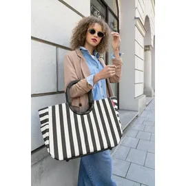Reisenthel Loopshopper L summerstrips black