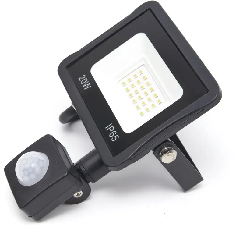 HBM LED-Gebäudeleuchte mit Sensor 20 Watt - 1600 Lumen, 6500K