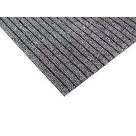 Primaflor Läufer "Schmutzfangläufer ATLAS, Made in Belgium", grau (hellgrau), B:100cm H:7mm L:600cm, Polypropylen (PP), PRIMAFLOR-IDEEN IN TEXTIL, Teppiche, Schmutzfangläufer, Schmutzfangmatte, meliert gesteift, strapazierfähig, rutschhemmend