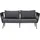 Bloomingville Pavone Sofa schwarz