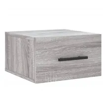vidaXL Wand-nachttisch Grau Sonoma 35x35x20 Cm Vidaxl