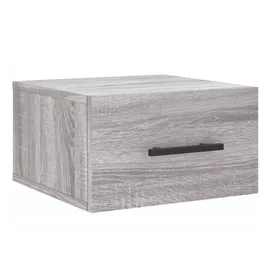 vidaXL Wand-nachttisch Grau Sonoma 35x35x20 Cm Vidaxl