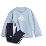 adidas Badge of Sport Poly Overhead Tracksuit Infant, Blue,