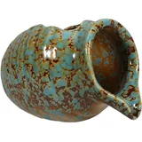 YOSADIER Wasserspeier Keramikgefäß mit Zirkulierendem Wasser und Offenem Design für Gartenlandschaft und Innenbereich als Dekorativer Wasserbrunnen und Gartenbrunnen Behälter