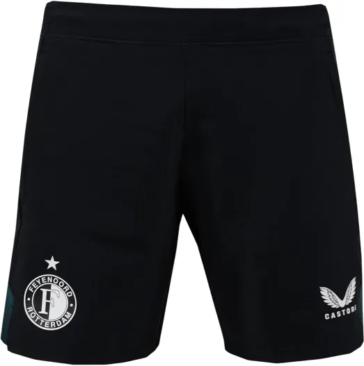 Castore Feyenoord Rotterdam Short Schwarz