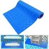 Schwimmbadleitermatte Pool-Leitermatte Schutzmatte Für Poolleiter Anti-Rutsch-Matte Schwimmleitermatte Schwimmbecken Leitermatte für Schwimmbad Liner und Treppen Schutz 23 * 90cm