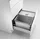 Naber Einbaumülleimer NABER Cox® Box 220/600-2, hellgrau