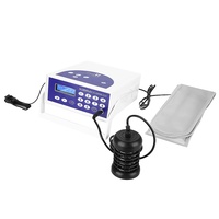 Dual Ionic Digital,Fußbad-Maschine Multifunktions-Negativ-Ionen-Fußbad-Maschine Wasserstoff-Molekül-Fußbad Spa Detox-Gesundheitspflege-Maschine mit Aluminiumbox(Europäischer Standard -220 V)
