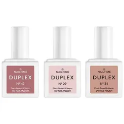 Duplex Nude Collection Set = Nail Polish 42 + Nail Polish 29 + Nail Polish 34