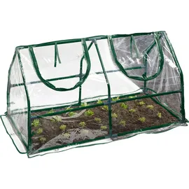 Parkside Frühbeet mit UV-beständiger PVC-Folie Gewächshaus 120×60×60 cm - Grün