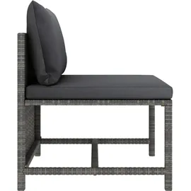 vidaXL Garten-Lounge-Set 8-tlg. grau 3059771
