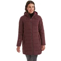 KILLTEC Damen Parka In Daunenoptik mit Abzippbarer Kapuze, Polyester,