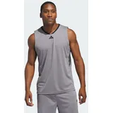 adidas Basketball Legends Tanktop - grey three/black 4XL