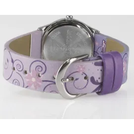 JACQUES FAREL HCC 435 34,5 mm Edelstahlgehäuse Lila Lederarmband onesize