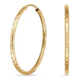 FAVS Creolen diamantiert Gelbgold 375 FAVS Paar