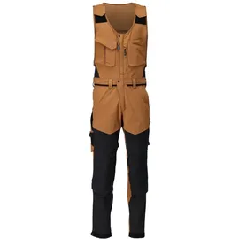 Mascot Kombihose mit Knietaschen Stretch Kombihose 82C56 nussbraun/schwarz